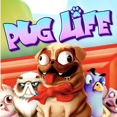 Free-to-play Pug Life slot game